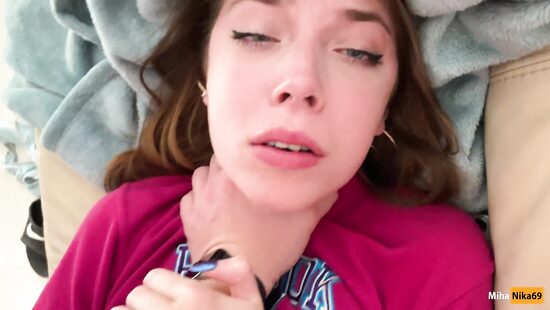 Nude girl taped taking cock from behind