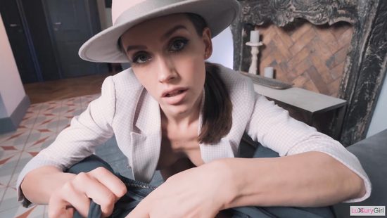 Cowgirl rides and sucks huge penis