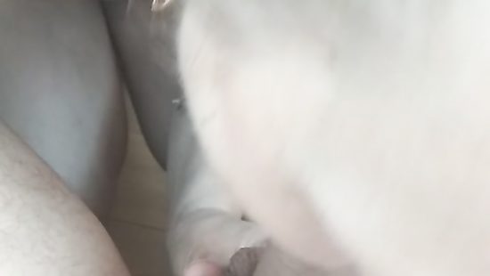 Dick sucking amateur taped in closeup