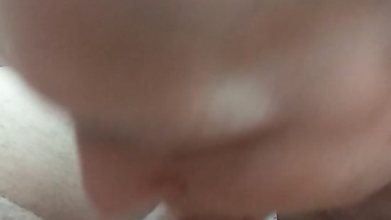 Dick sucking amateur taped in closeup