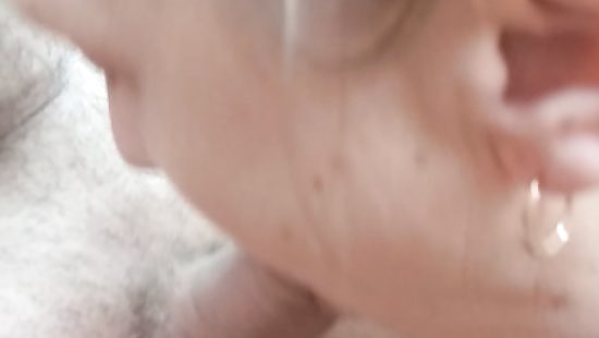 Dick sucking amateur taped in closeup