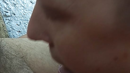 Dick sucking amateur taped in closeup