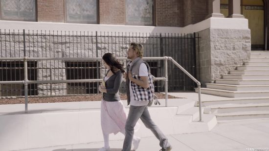 Sassy damsel overwhelmed in intense bed sex