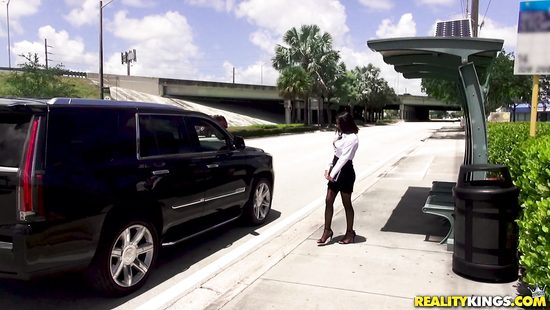 Hot harlot fucked in the car and the living room floor