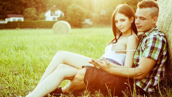 Kinky couple having steamy bed sex