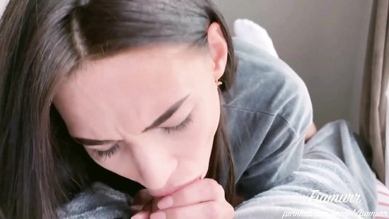 Sweetie sucks it in flawless POV scenes