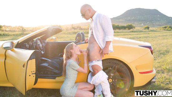 Glamour hottie fucked on a yacht