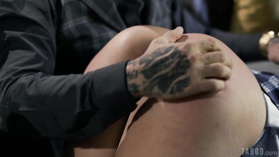 Stepfather explores stepdaughter's asshole