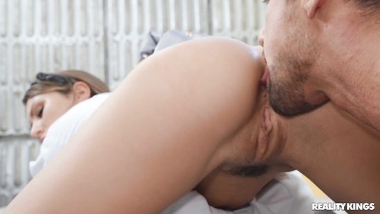 College girl likes it from behind