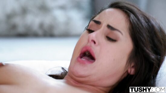 Brunette girl agrees to try anal pounding