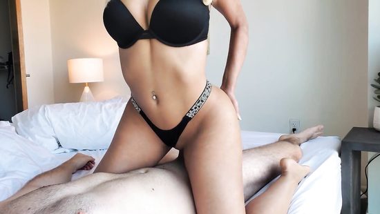 Pierced angel gives a passionate ride