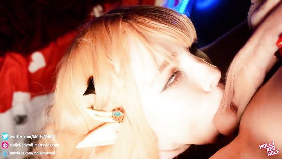 Cum loving girlfriend gets throat banged