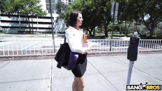 Shy college girl turns into a bombshell