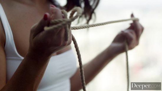 Perverted slut girls share a black dick