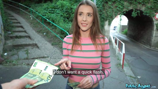 Teen fucks with a random dude for money