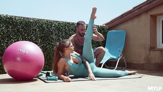 Yoga coach is the best stud for Misha Maver