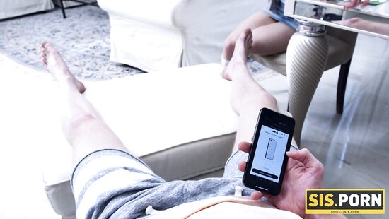 Sex without any limits on the sofa