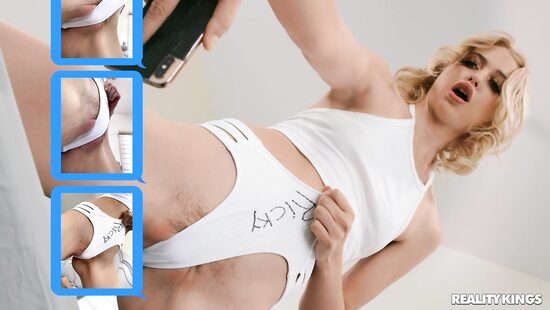 Huge black dong makes her go wild