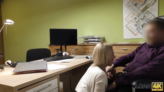 Office babe banged deep and rough