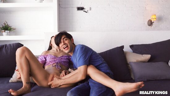 Naughty cutie needs some facial