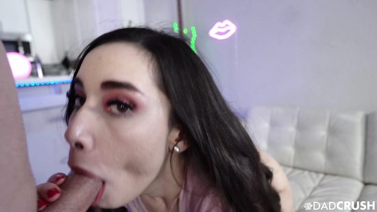 Shy stepdaughter in a banging session