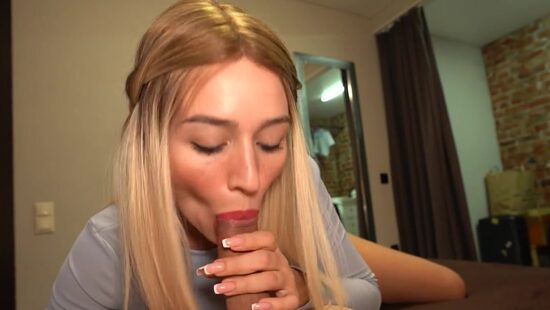 Luscious angel in a POV fucking session