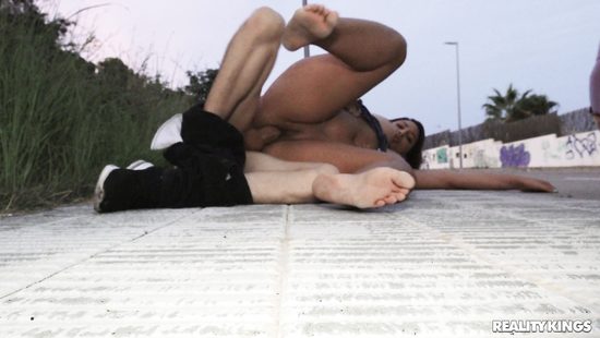 Adara Love goes for a cock in the car