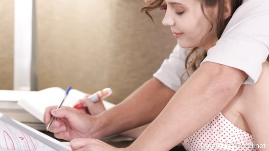 Petite girl enjoys rough ass fuck