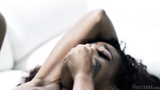 Ebony cutie likes it rough