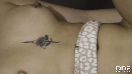 Brunette rides that lucky plumber