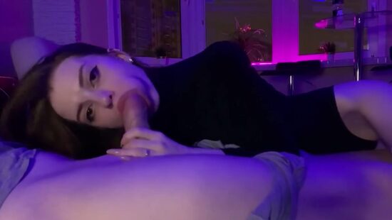 Blowjob and anal sex scene