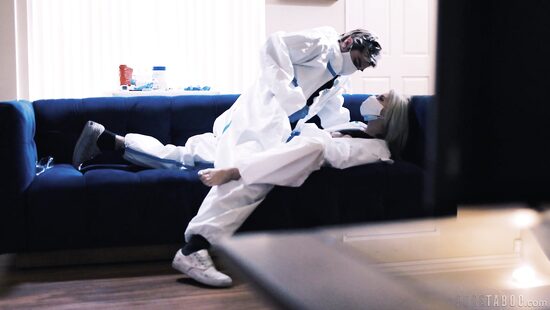 Nurse and doctor in action