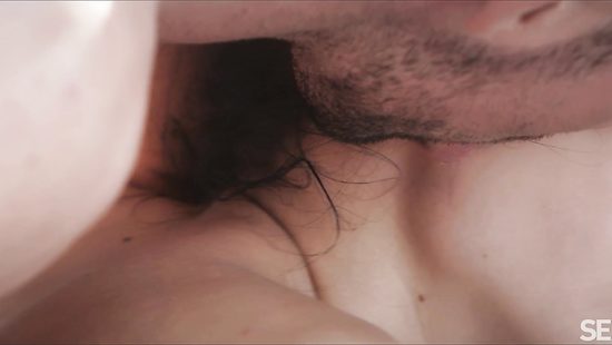 Petite teen fucks on floor