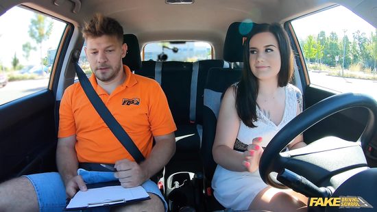 Driving instructor fucks lovely teen