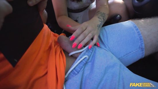 Driving instructor fucks lovely teen