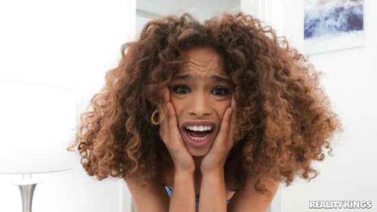 Interracial 3some starts with blowjob