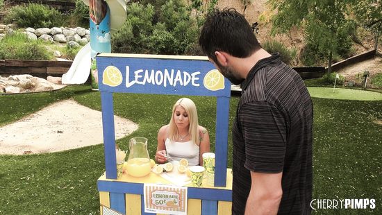 Chanel Grey is fucked outdoors