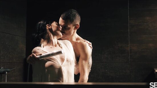 Romantic softcore sex scene