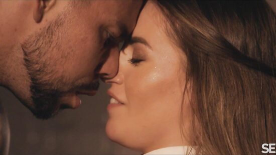 Blonde gets fucked in club