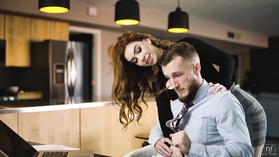 Redhead babe needs some cock