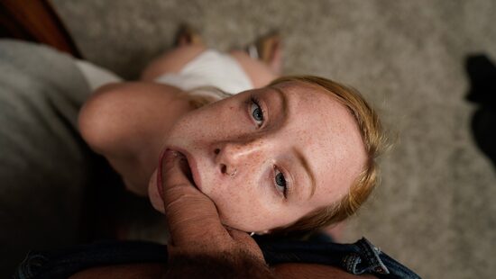 POV blowjob with nice blonde