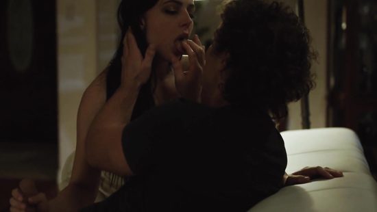 Brunette babe is licked&fucked