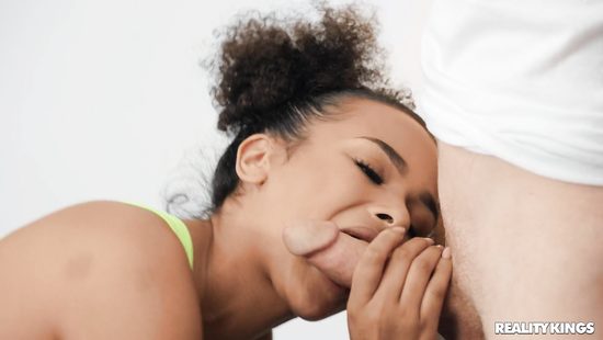 Playful girls invite a teen dude for threesome fucking