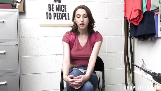 Skinny bitch banged severely in the office