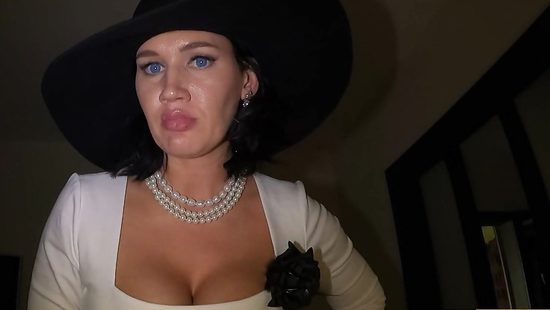 Cougar sucks and rides dick