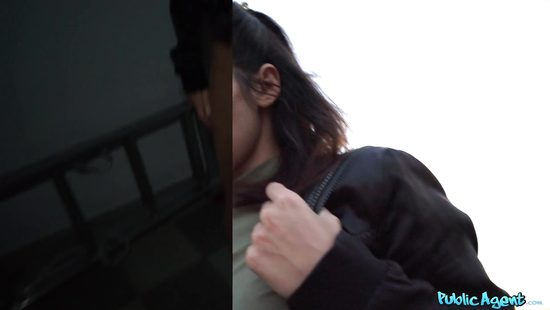 Jessy Jey fucked on stairway