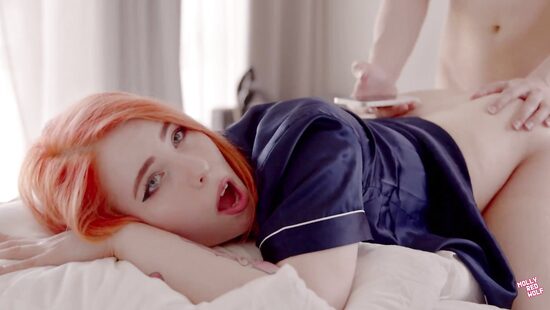 Ginger cutie nailed from behind