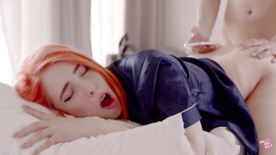 Ginger cutie nailed from behind