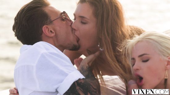 On a boat, the excitement doubles