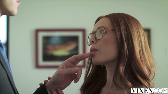 Fancy couple having great sex by the fireplace